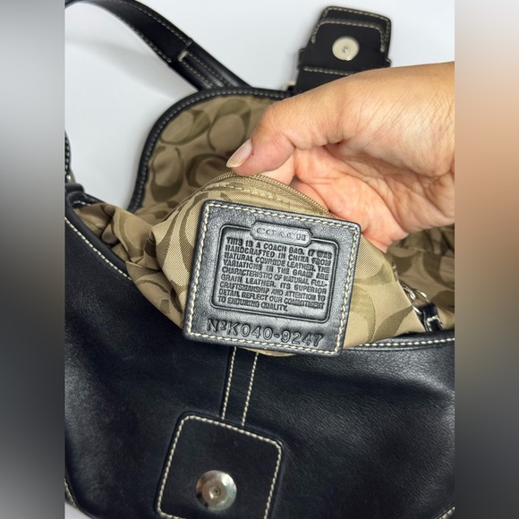 Coach Y2K Black Mini Soho Leather Shoulder Bag - Picture 11 of 12